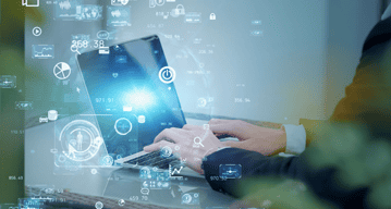 Bachelor of information technology student coding software application